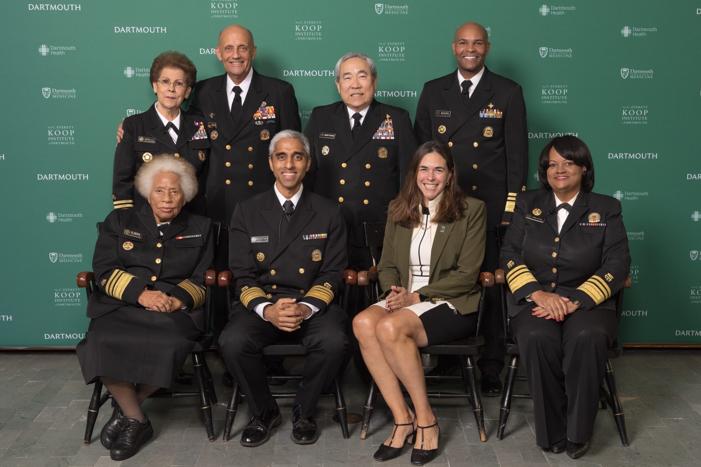 Surgeons General Connect on Mental Health at Dartmouth